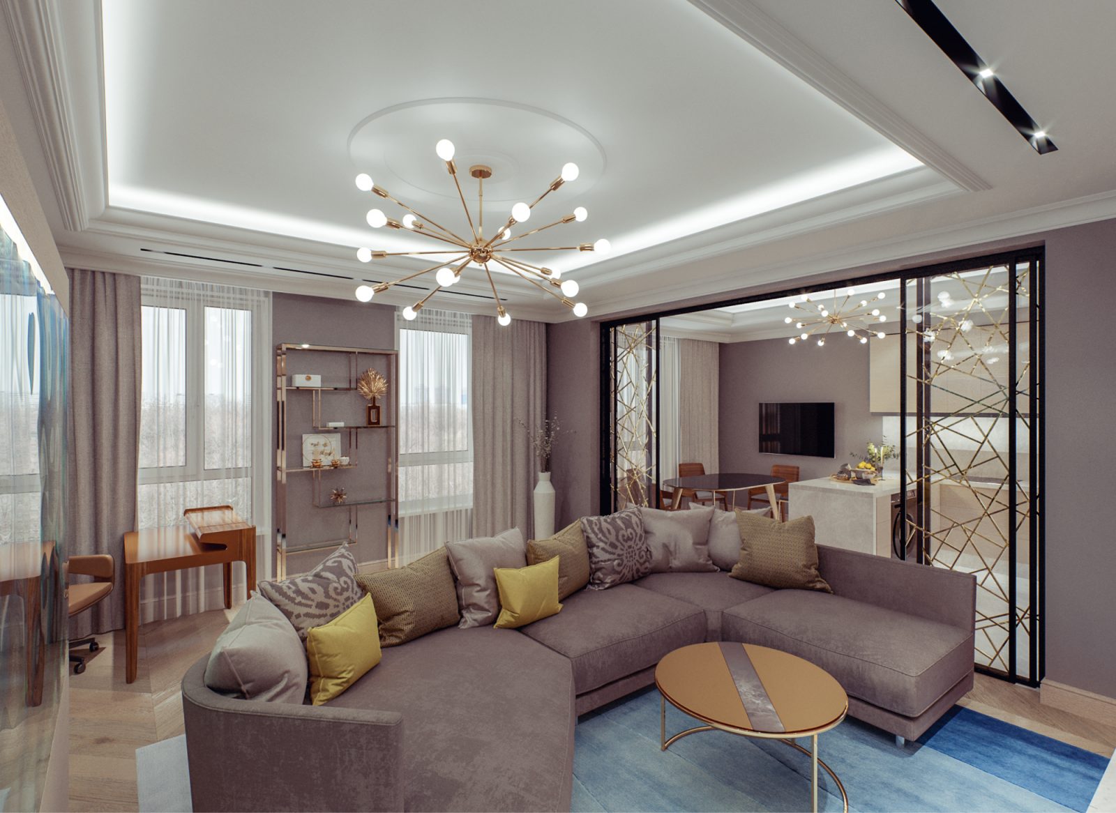 Интерьер квартиры. ЖК Green Park Интерьер квартиры. ЖК Green Park